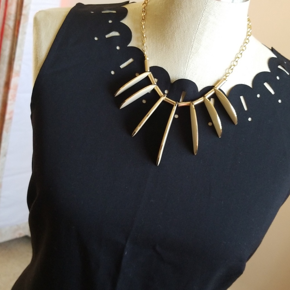 Cut Out Black Dress - Picture 2 of 5